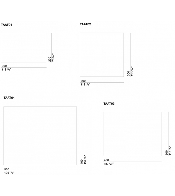 Atalante by Ruckstuhl Molteni & C Alfombra