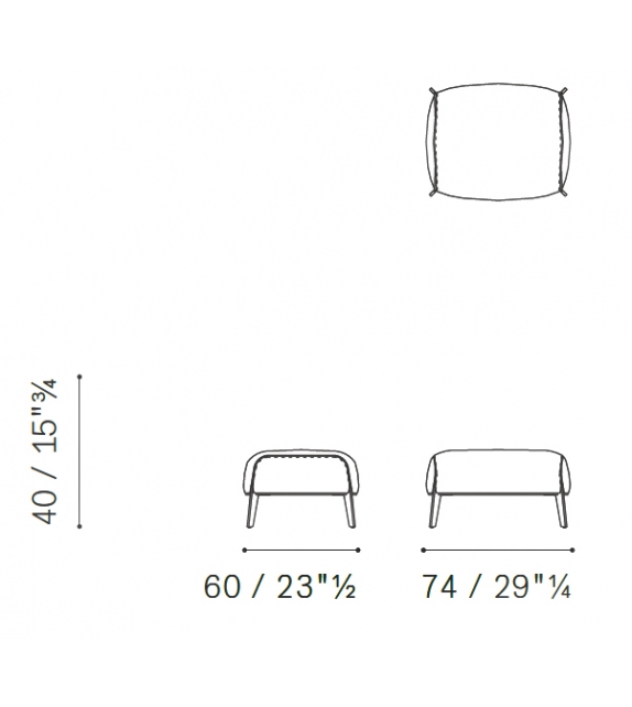 Archibald Gran Comfort Poltrona Frau Armchair