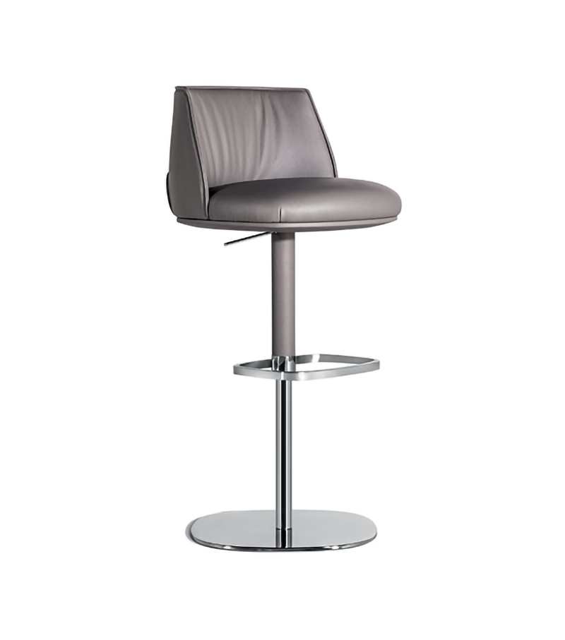 Archibald Poltrona Frau Column Stool