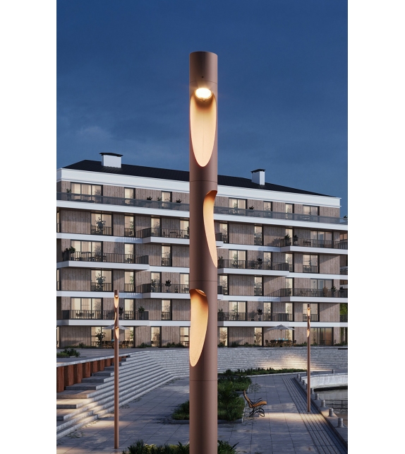 Flindt Plaza Louis Poulsen Lampada da Terra