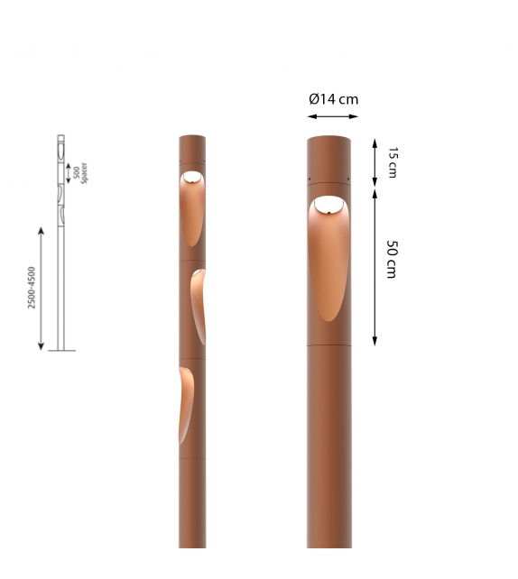 Flindt Plaza Louis Poulsen Lampada da Terra