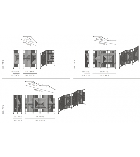Plot Poltrona Frau Room Dividers