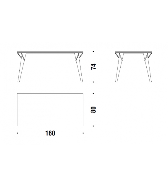 Overdyed Table Diesel with Moroso
