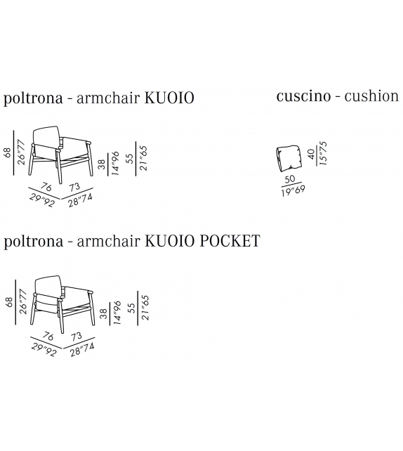 Teresa Kuoio Meridiani Armchair with Cushion