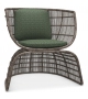 Crinoline B&B Italia Outdoor Small Armchair
