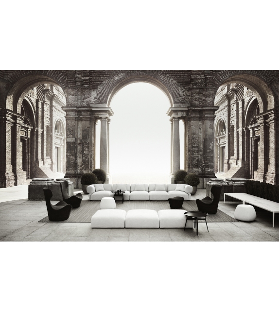 Husk HTO62 Outdoor Tavolino B&B Italia