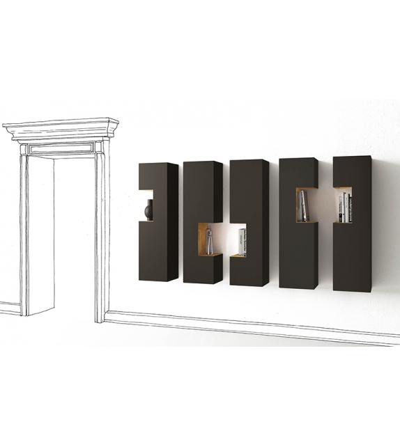 Tredi 1 Minotti Italia Meuble de Rangement