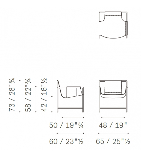 Ming’s Heart Poltrona Frau Fauteuil