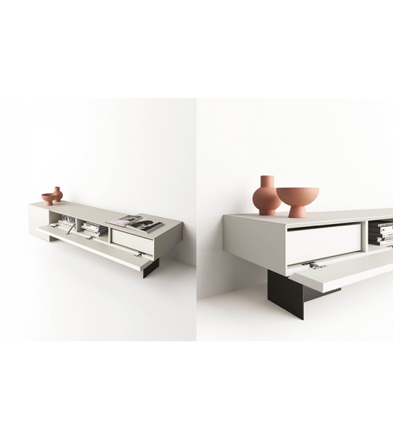 Formosa Distesa Minotti Italia Conteneur / Meuble TV