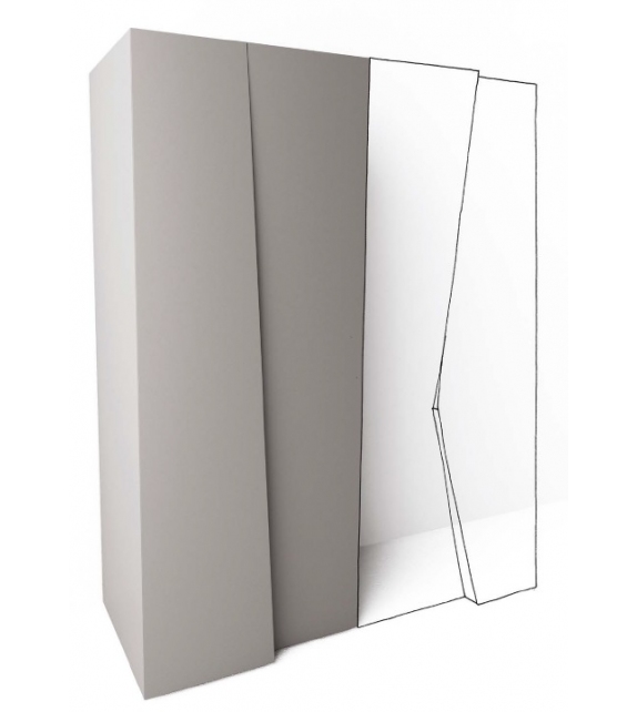 Man 44 Minotti Italia Kleiderschrank / Container