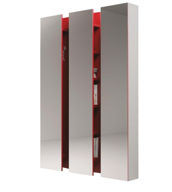 Ambrogio Minotti Italia Mirror / Coat hanger / Container