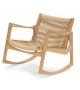 Euvira ClassiCon Upholstered Rocking Chair