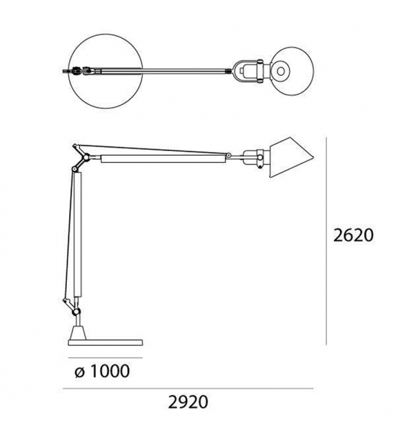 Tolomeo XXL Artemide Lampadaire