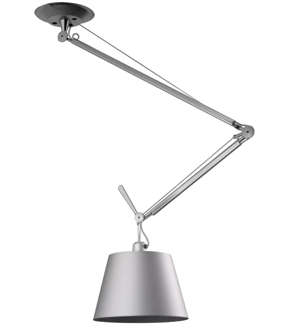 Tolomeo Decentrata Artemide Suspension avec Diffuseur D'Aluminium