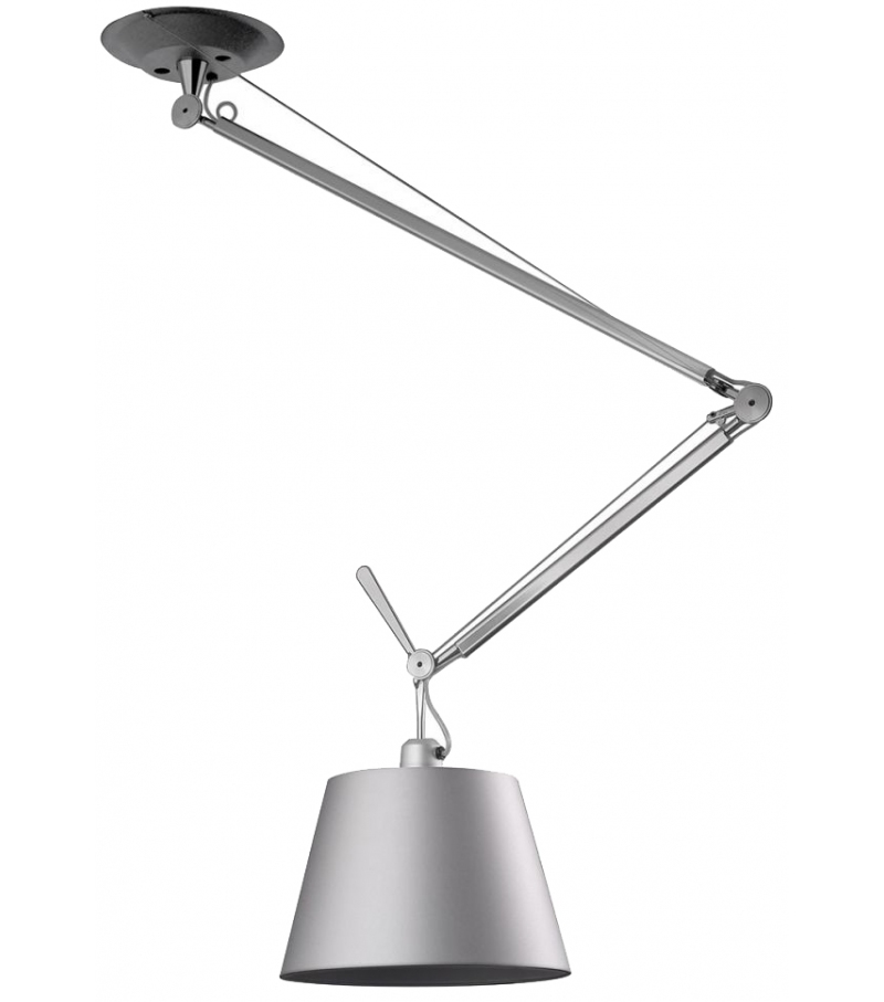 Tolomeo Decentrata Artemide Pendant Lamp With Aluminum Diffuser