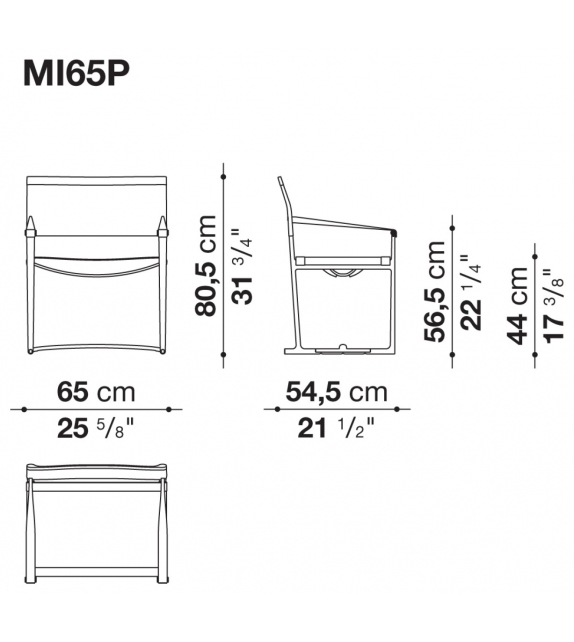 Mirto B&B Italia Outdoor Poltroncina