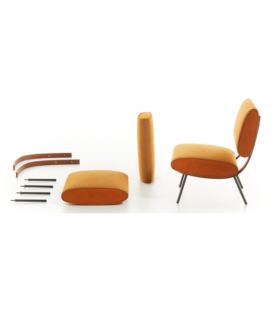 Round D.154.5 Molteni & C Butaca