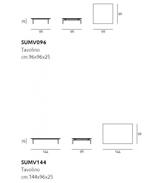 Sumo Living Divani Tavolino