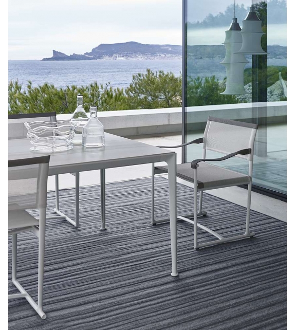 Mirto B&B Italia Outdoor Table in Stoneware
