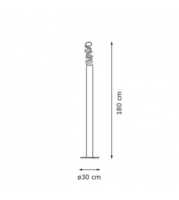 Decomposé Artemide Lámpara de Pie