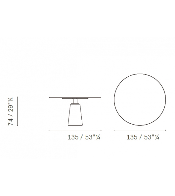 Mesa Table Poltrona Frau