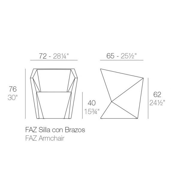 Faz Poltroncina Vondom