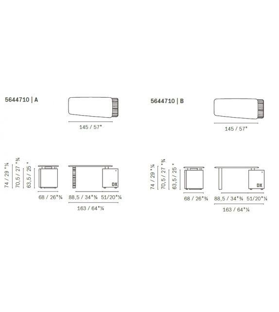 Trust Desk Poltrona Frau Escritorio
