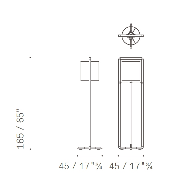 Fidelio Poltrona Frau Floor Lamp