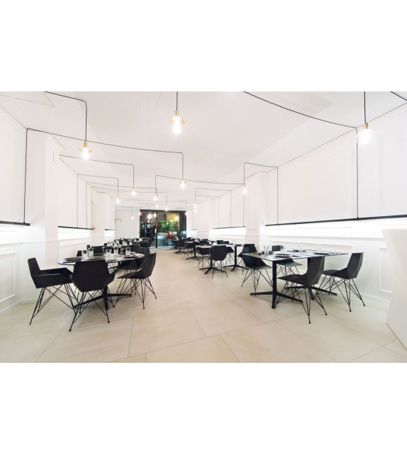 Faz Set de 4 Sillas Inox Vondom