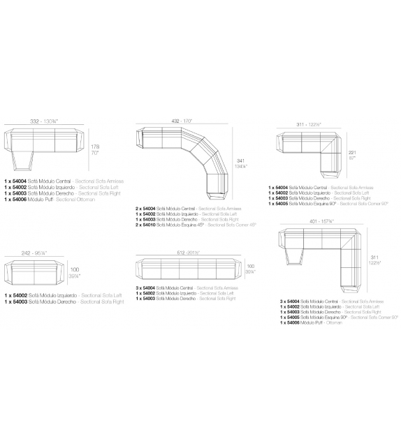 Faz Vondom Modulsofa