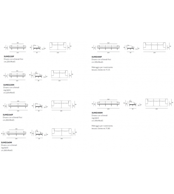 Sumo Living Divani Canapé