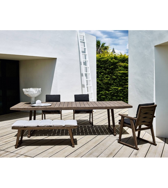 Gio B&B Italia Banquette Outdoor