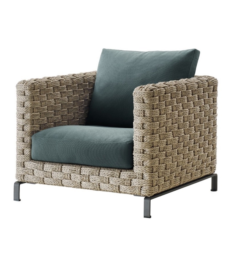 Ray Outdoor Natural B&B Italia Outdoor Fauteuil