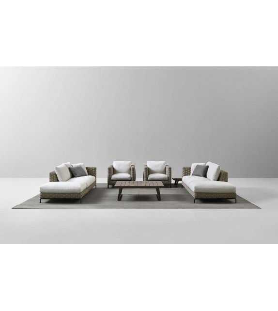 Ray Outdoor Natural B&B Italia Outdoor Poltrona