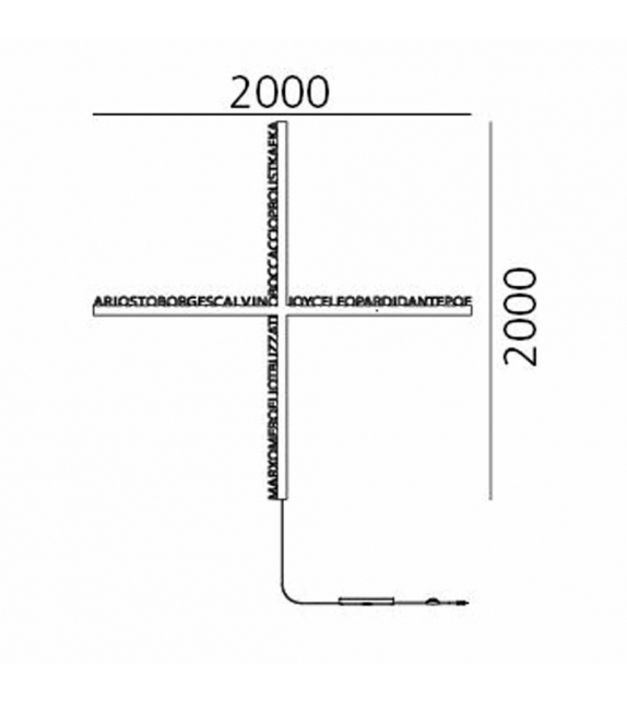 Hsiang Artemide Applique