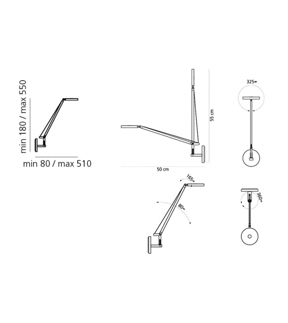 Demetra Micro Artemide Applique