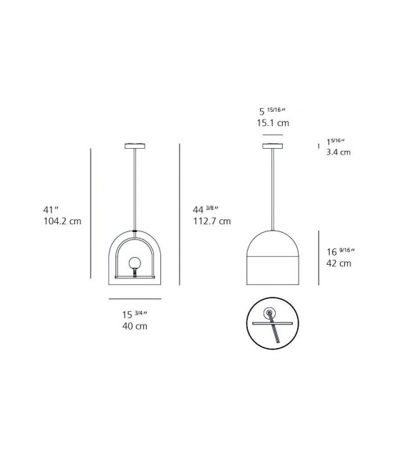 Yanzi Artemide Suspension