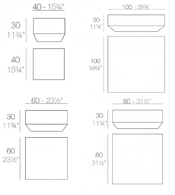 Vela Chill CouchTisch Vondom