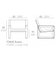 Frame Armchair Vondom