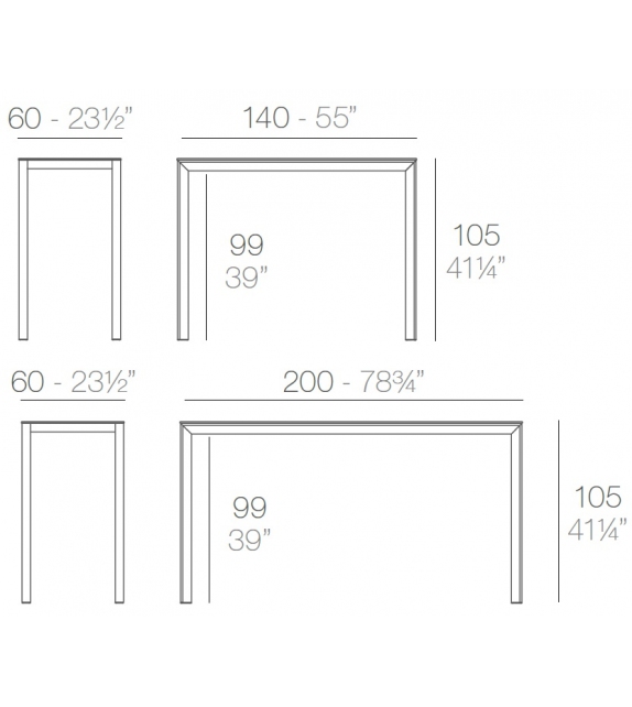 Frame Vondom High Table