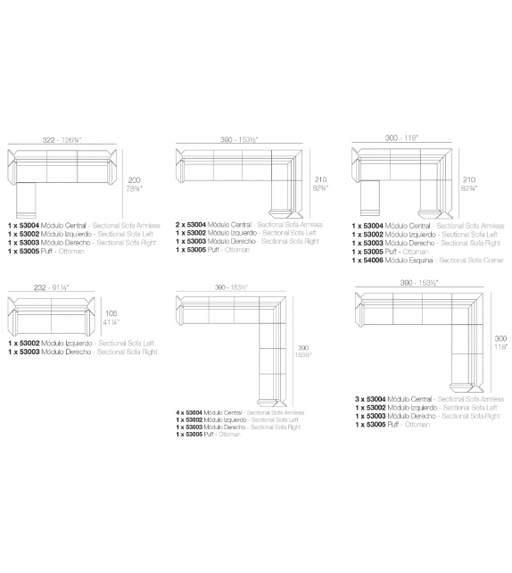Rest Vondom Canapé Modulable