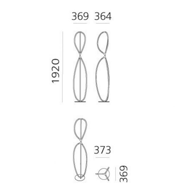 Arrival Artemide Lampadaire