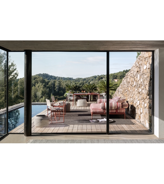 Chaise Longue Ribes B&B Italia Outdoor