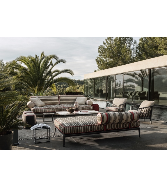 B&B Italia Outdoor Ribes Chaise Longue