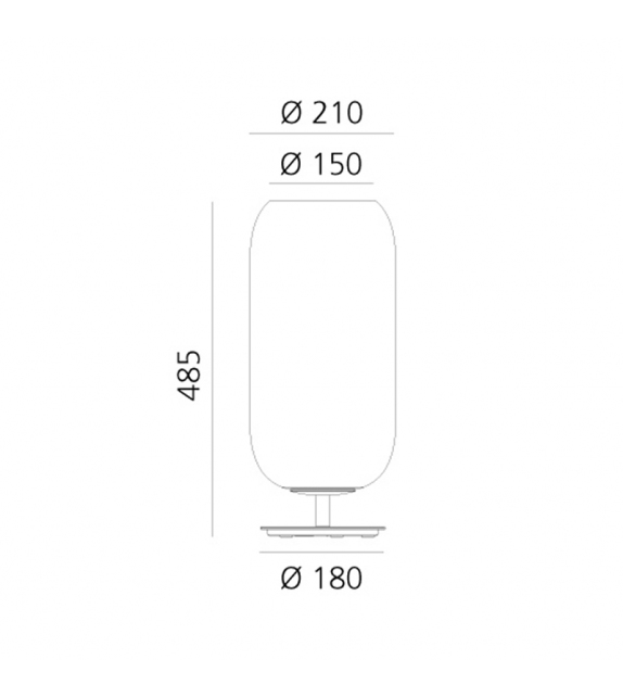 Gople Artemide Lampe de Table
