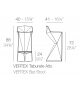 Vertex Vondom Taburete