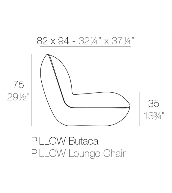 Pillow Butaca Vondom