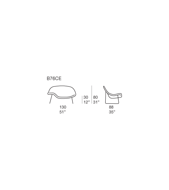 Shito Paola Lenti Chaise Longue Outdoor