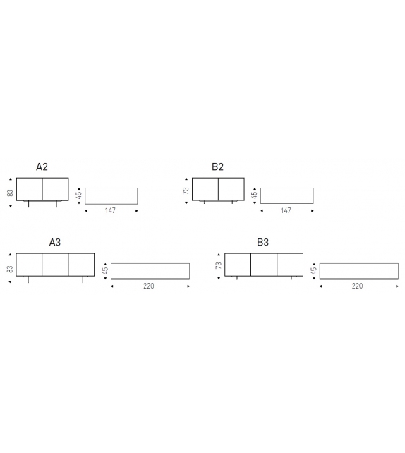 Oxford Cattelan Italia Sideboard