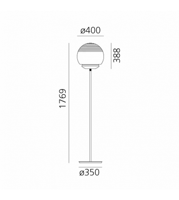 Vitruvio Artemide Floor Lamp